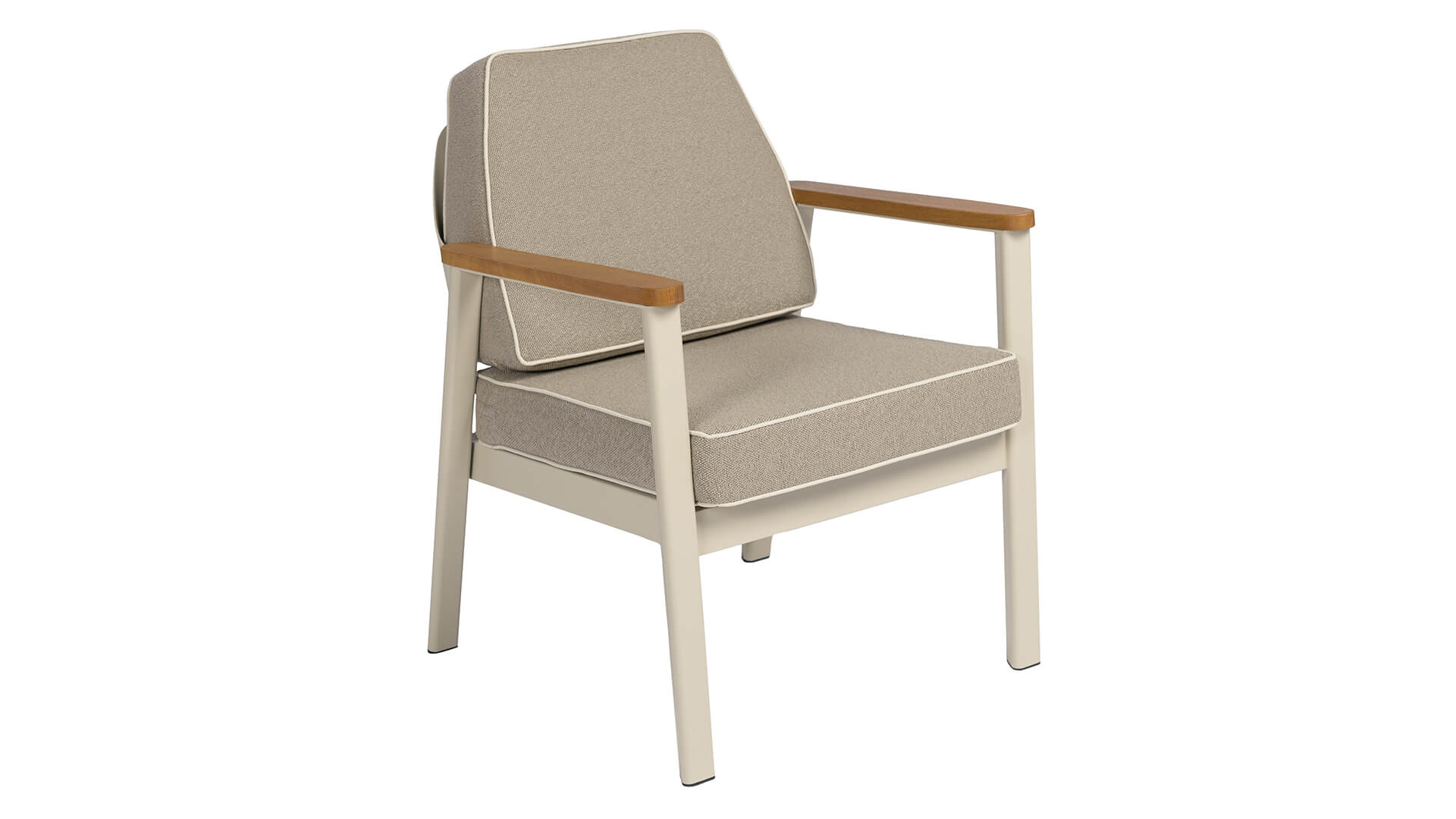 Gartenessgruppe ISRA DINNING 100/270 Set 8 creme/grau Stuhl