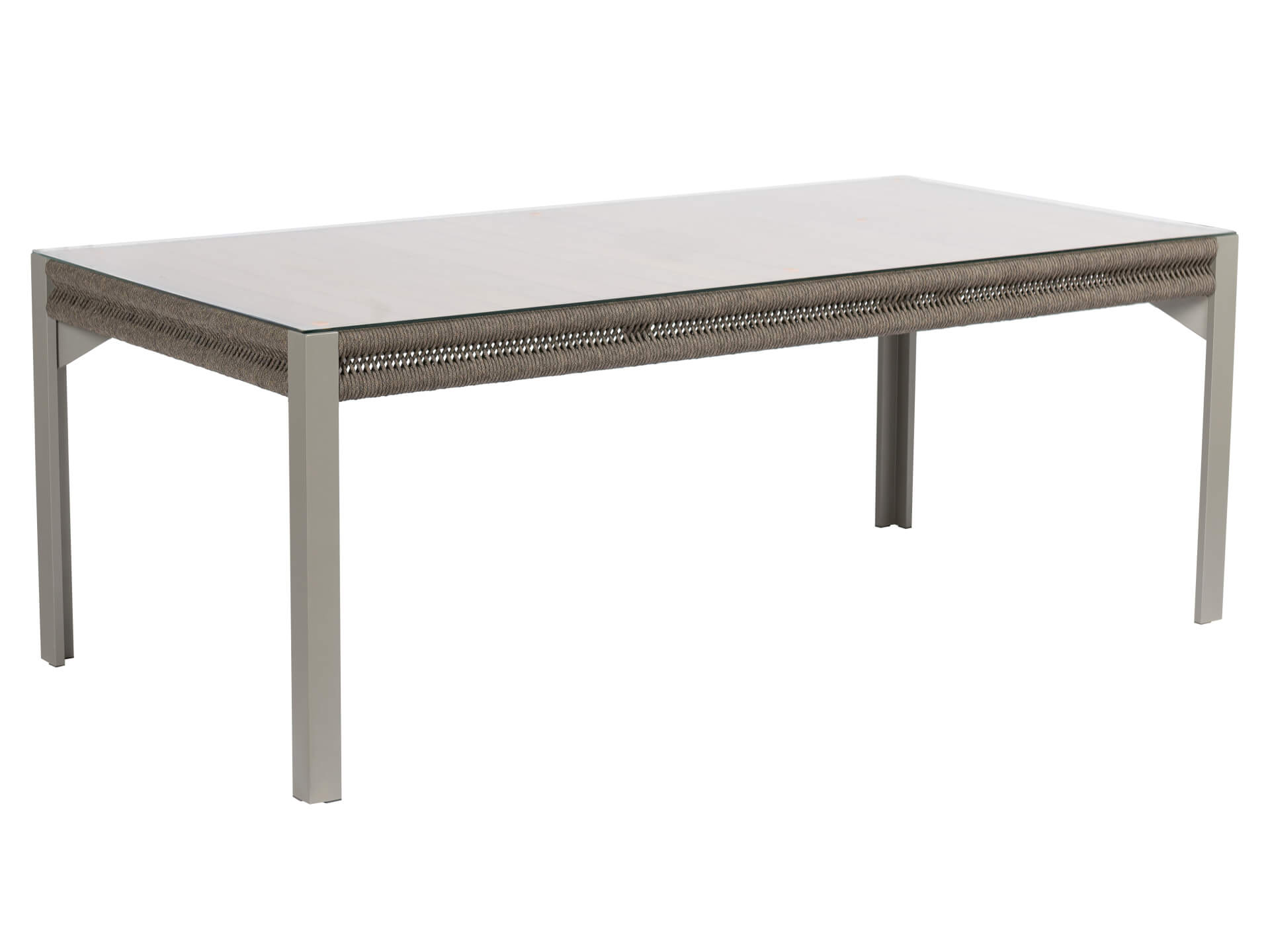 S-2011 Tisch 100/200 grau/braun