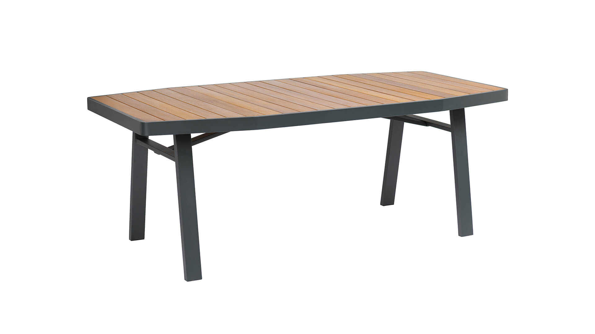 Tisch STORM DINNING 100/200 Set 6 anthrazit/grau