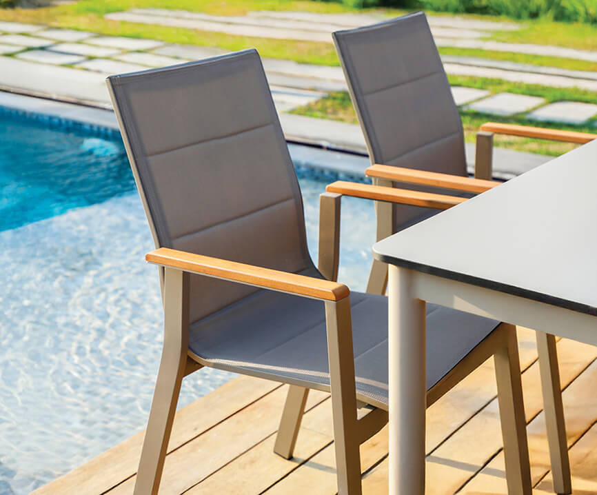 Gartenstuhl ARIZONA CHAIR cappuccino