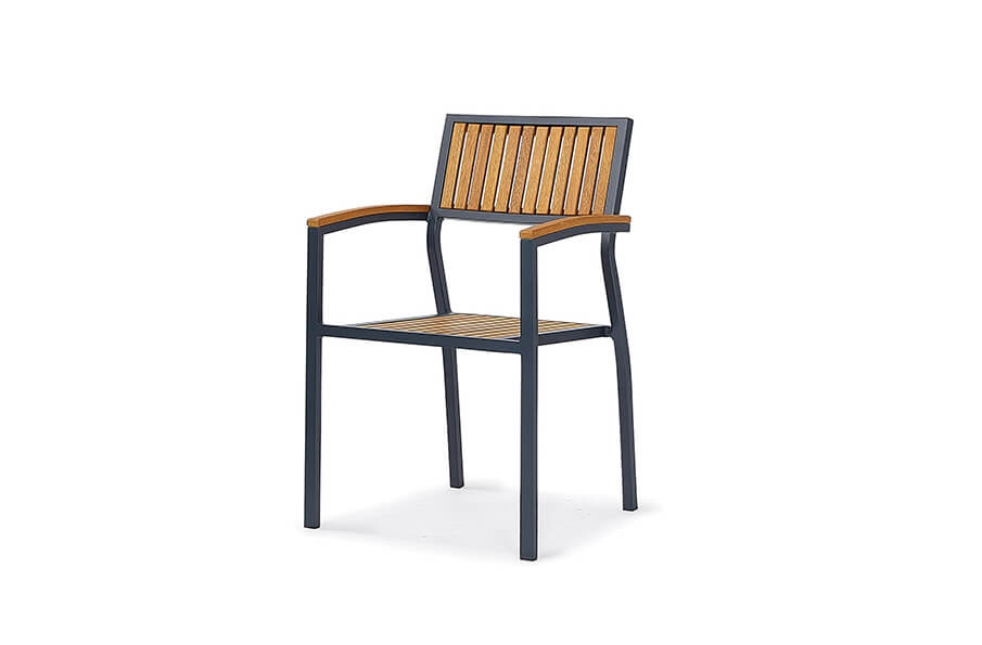 Gartenstuhl BAROK CHAIR anthrazit