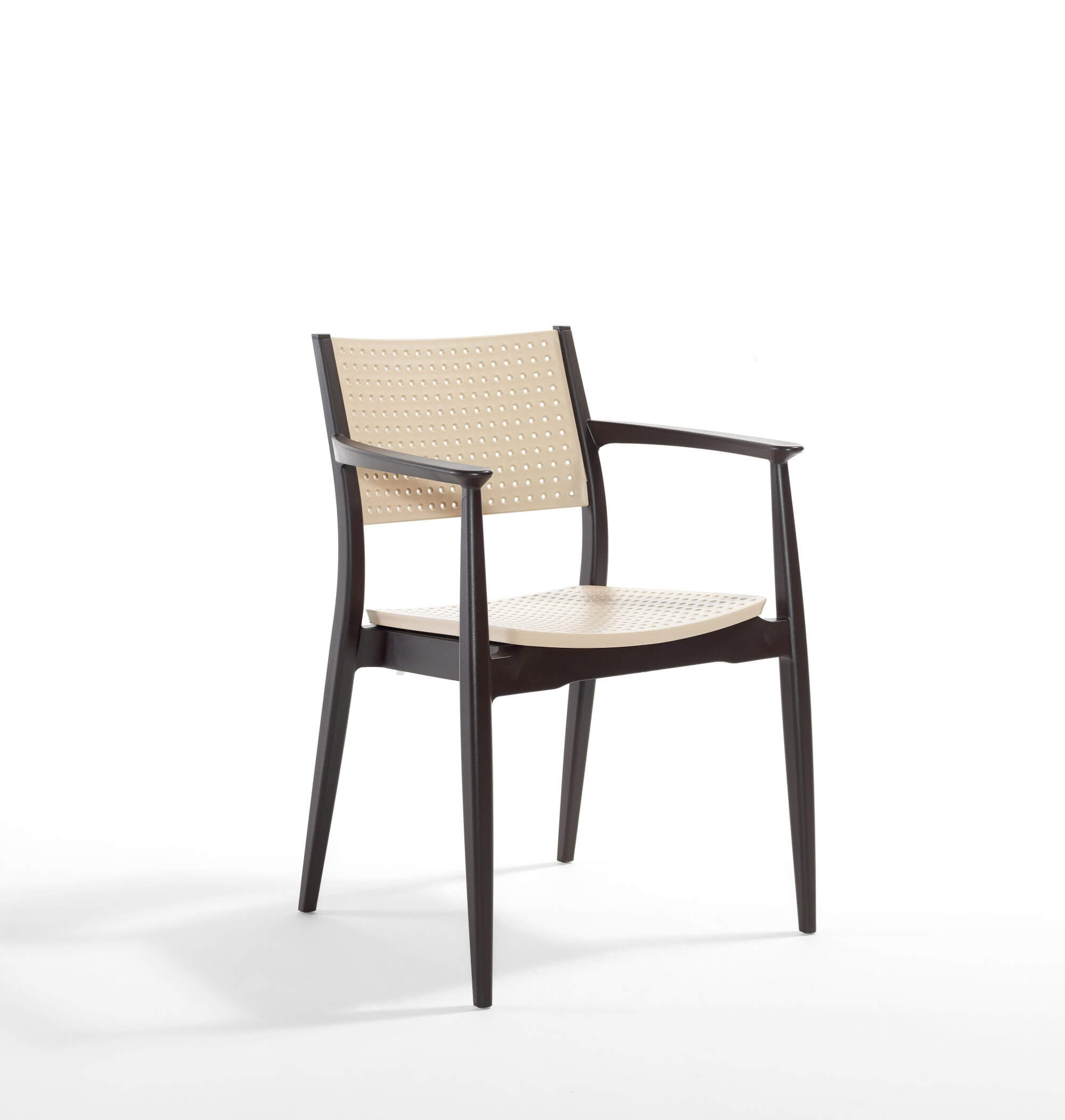 Gartenessgruppe SEGINUS Set 6 braun/cappuccino
