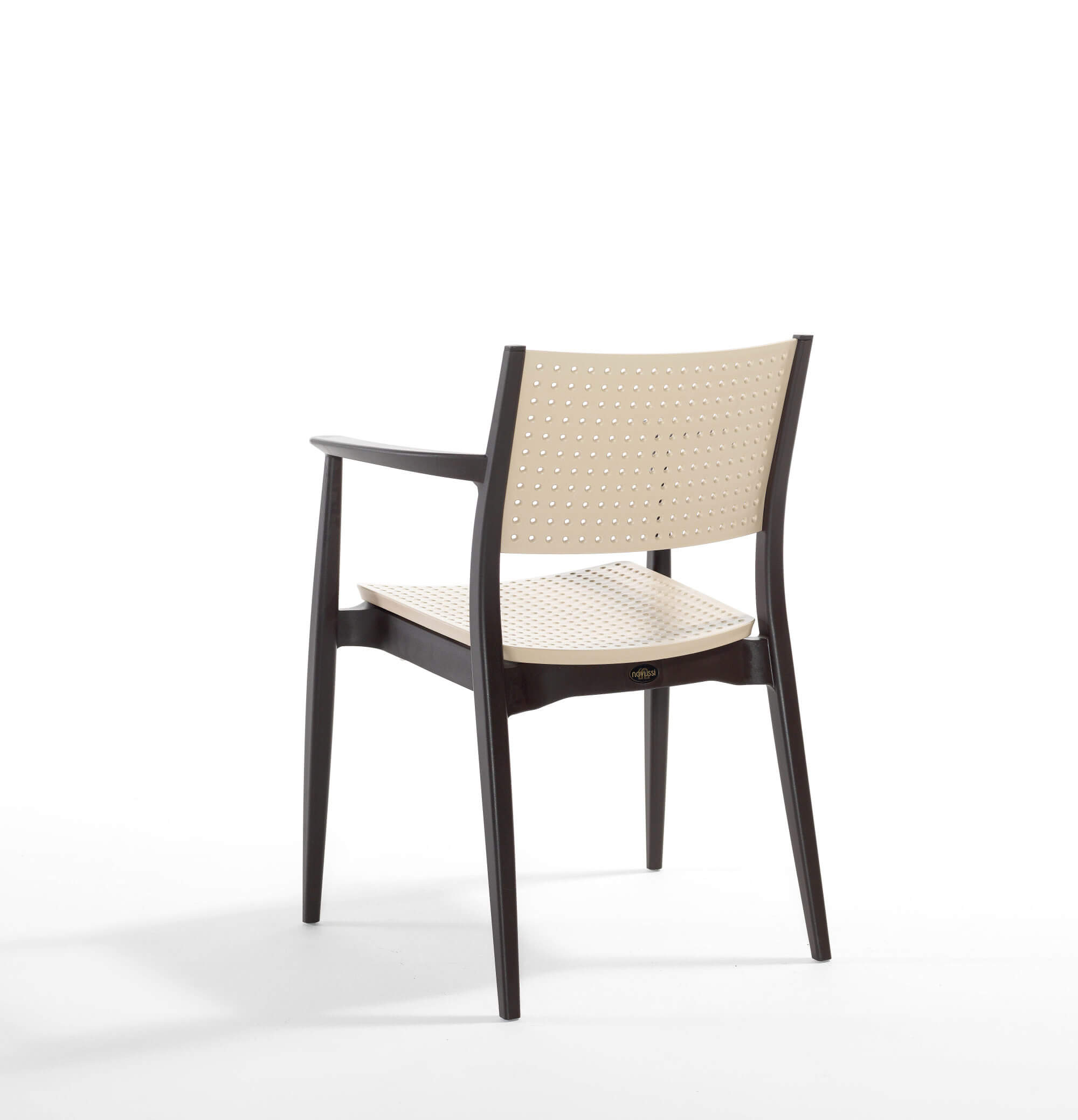 Gartenessgruppe SEGINUS Set 6 braun/cappuccino