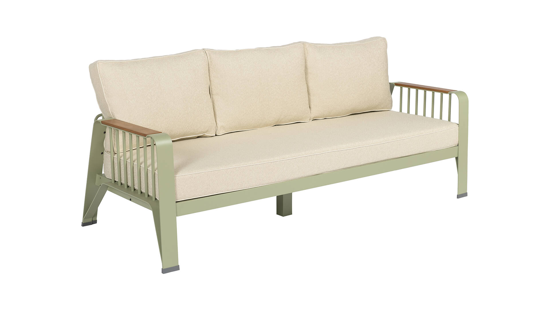 Loungegarnitur OCEANIC SOFA Set 3+1+1 grün